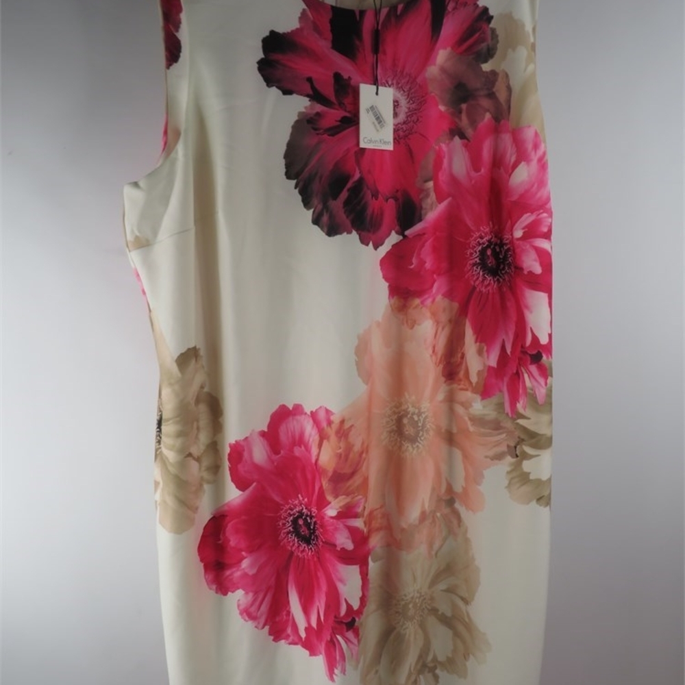 Calvin Klein Pink Floral Dress - Picture 2 of 5